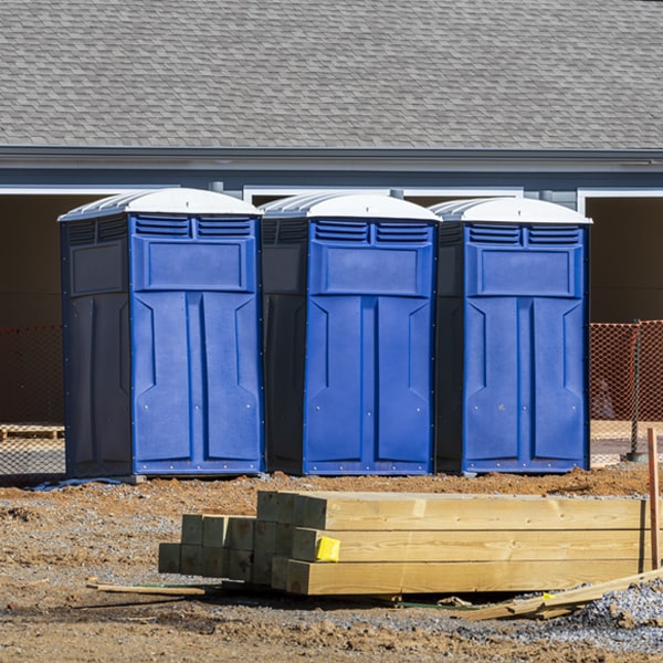 can i customize the exterior of the portable restrooms with my event logo or branding in Yaphank NY